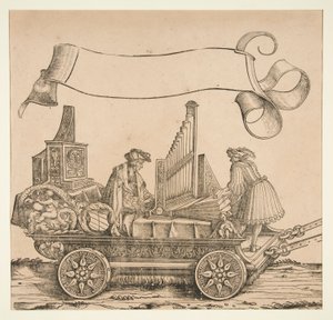 Music - Regal and Positive by Hans Burgkmair the Elder