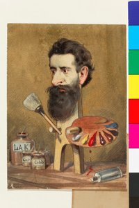 Hans Makart, Painter (1840-1884) by Hans Canon