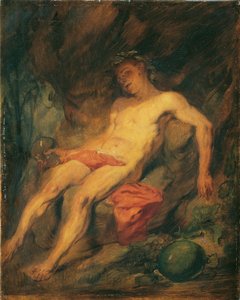 Drunken Bacchus by Hans Canon