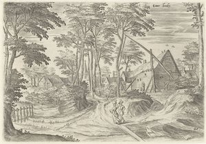 View of Etterbeek (series title: Views from the Surroundings of Brussels)