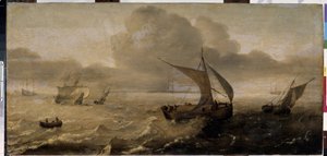 Stormy Sea by Hans Goderis
