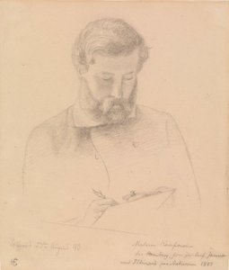 Hermann Kauffmann by Hans Gude