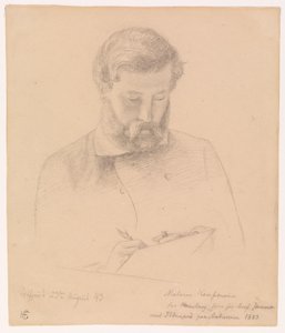 Hermann Kauffmann by Hans Gude