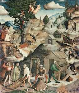 Mining Landscape (detail)