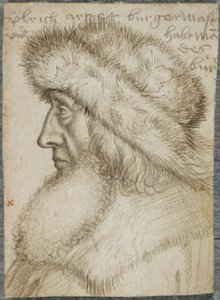 Portrait of Ulrich Artzt, Mayor of Augsburg, and Captain of the Swabian League by Hans Holbein d.Æ.