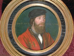 A dignitary at the court of King Henry VIII of England