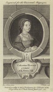Catharine Howard, Queen of King Henry VIII by Hans Holbein der Jüngere