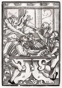 Death and the Devil come for the Card Player