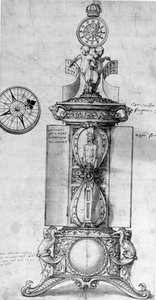 Design for a Clocksalt, c.1543