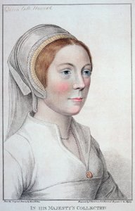 Portrait of Catherine Howard (1520-42) Engraved by Francesco Bartolozzi, 1796 by Hans Holbein der Jüngere