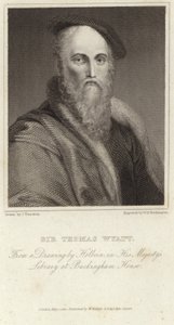 Portrait of Sir Thomas Wyatt by Hans Holbein der Jüngere