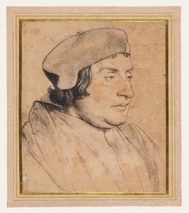 Portrait of a Scholar or Cleric by Hans Holbein the Younger