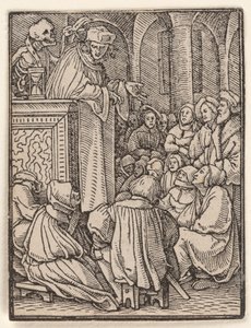 The Clergyman, from The Dance of Death by Hans Holbein the Younger