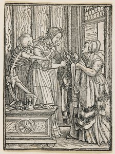 The Countess from Dance of Death (Lyons), 1538