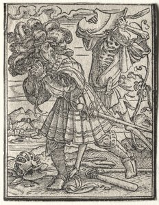 The Dance of Death: The Count by Hans Holbein the Younger