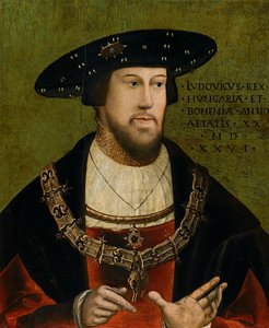 Portrait of King Louis II of Hungary (1506-1526)