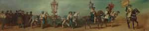 Design for the Festive Procession of 1879 - The Tinsmiths by Hans Makart