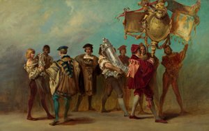 Design for the Festive Procession of 1879 - Engravers and Bronze Casters by Hans Makart