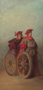 Design for the Festive Procession of 1879 - Two Journeymen by Hans Makart