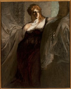Portrait of a Young Woman by Hans Makart