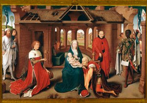 Adoration of the Magi (Central Panel of the Triptych of Prado)