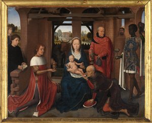 Central panel of the Triptych of Jan Floreins