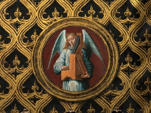 The Reliquary of Saint Ursula (detail) by Hans Memling