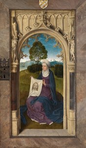 Exterior Panel of the Triptych of Jan Floreins by Hans Memling