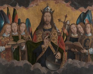 God the Father with Singing Angels