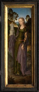 Right wing of the Triptych of Adriaan Reins by Hans Memling