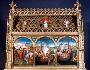 St Ursula Shrine, 1489 by Hans Memling