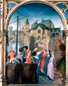 St Ursula Shrine, Arrival in Cologne, 1489