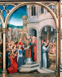 St Ursula Shrine, Arrival in Rome
