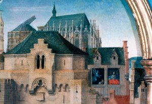 St Ursula Shrine, Departure from Cologne (detail)