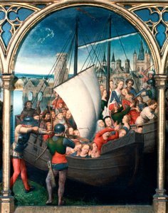St Ursula Shrine, Martyrdom, 1489