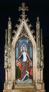 St Ursula Shrine, St Ursula and the Holy Virgins by Hans Memling