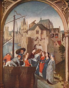 The Arrival of St. Ursula at Cologne, 1489, c1915