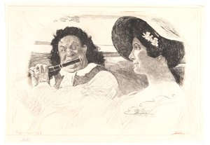 Fredensborg Idyll by Hans Nikolaj Hansen