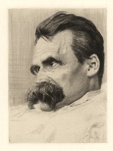 Portrait of Friedrich Nietzsche by Hans Olde