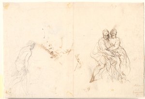 Study of Various Figures by Hans Rottenhammer