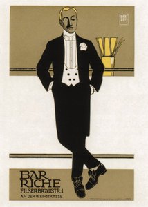 Bar Riche, 1907 by Hans Rudi Erdt