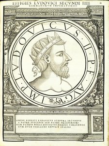 Ludouicus II, illustration from 