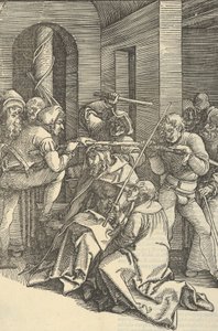 Christ Crowned with Thorns, from Speculum Passionis Domini Nostri Ihesu Christi by Hans Schäufelein the Elder