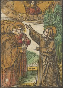 Christ Talking about His Return to the Father, from Das Plenarium
