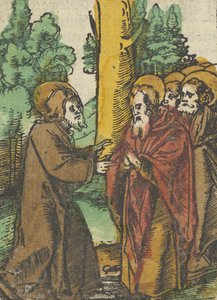 Christ Teaching the Disciples, from Das Plenarium