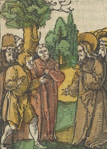 Christ and the Pharisees, from Das Plenarium, 1517