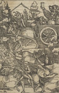 The Drunken Man on a Chariot on his Way to Hell