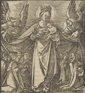 The Madonna of Mercy by Hans Schäufelein the Elder
