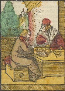 The Parable of the Rich Man and the Housekeeper, from Das Plenarium by Hans Schäufelein the Elder