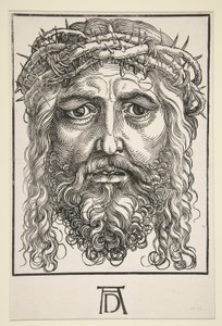 Head of Christ Crowned with Thorns by Hans Sebald Beham